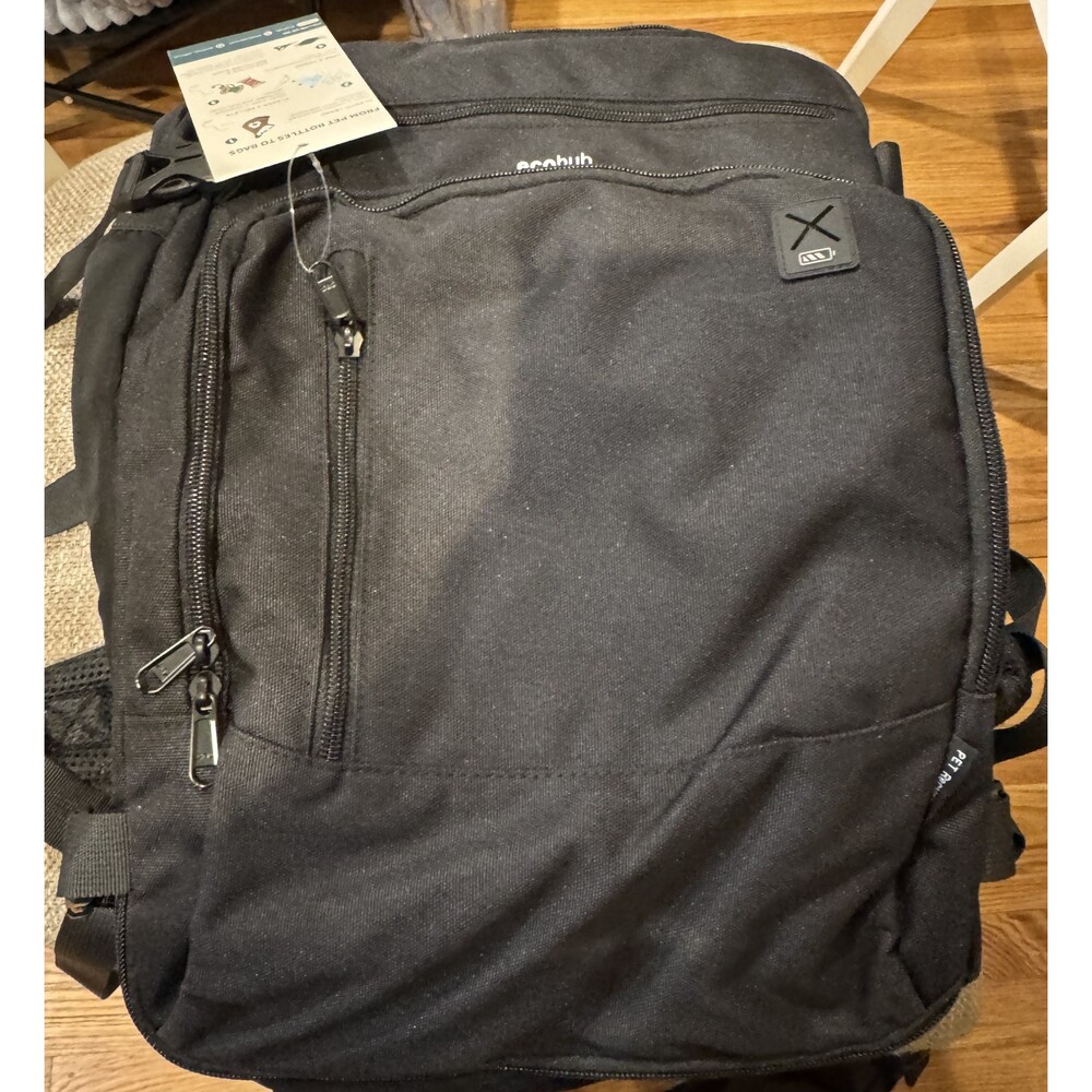 ECOHUB 17" Small Travel Backpack 17" x 10" x 9" New